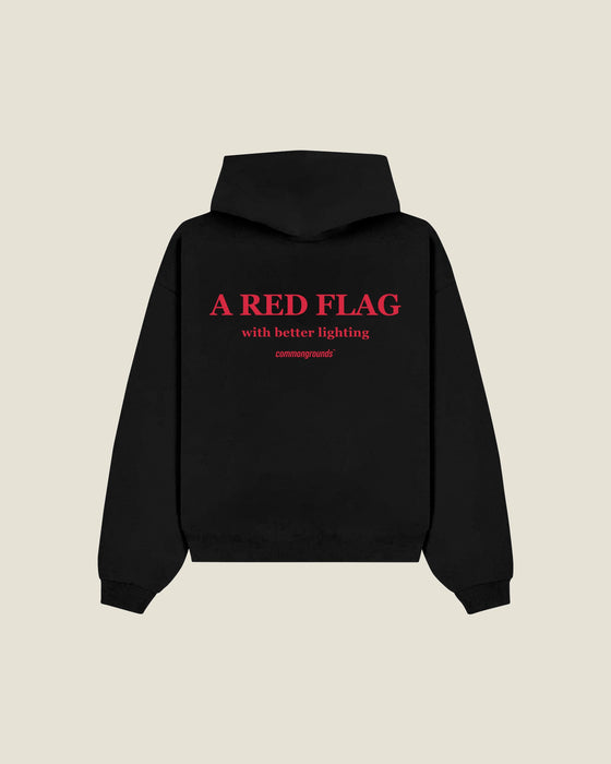A Red Flag With Better Lighting Hoodie
