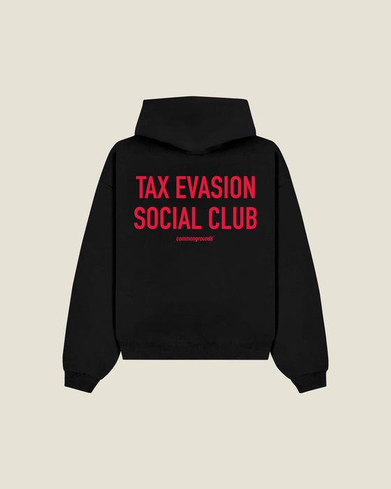 Tax Evasion Social Club Hoodie