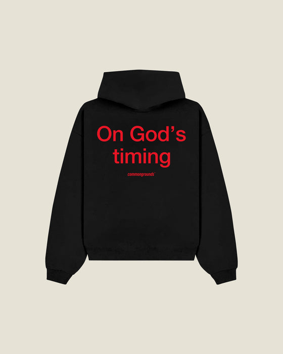 On God's Timing Hoodie