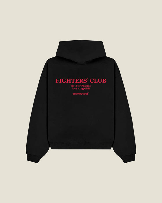 Fighters' Club Not For Pussies Love Ring Gi-ls Hoodie