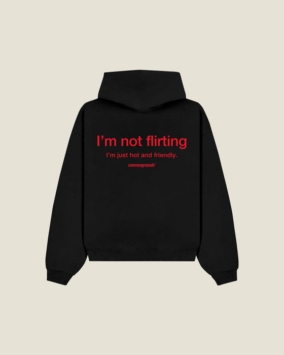 I'M NOT FLIRTING I'M JUST HOT AND FRIENDLY Hoodie