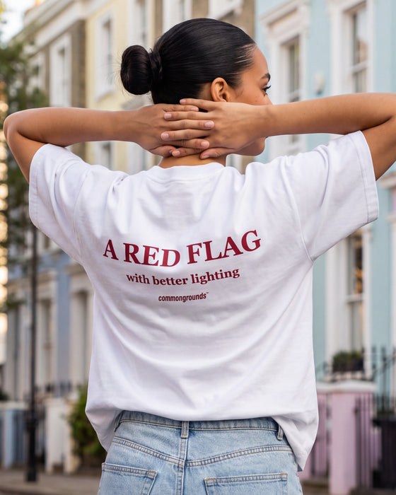 A Red Flag With Better Lighting Tee
