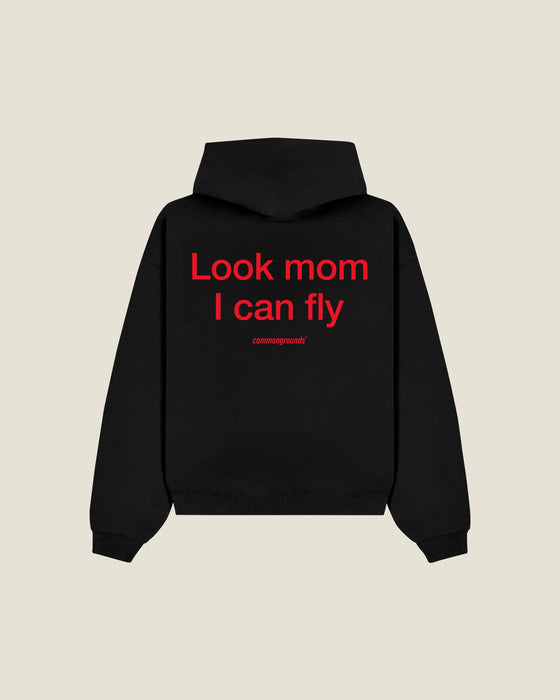 Look Mom I Can Fly Hoodie