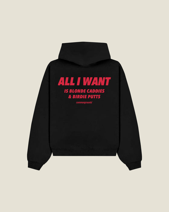 All I Want Is Blonde Caddies & Birdie Putts Hoodie
