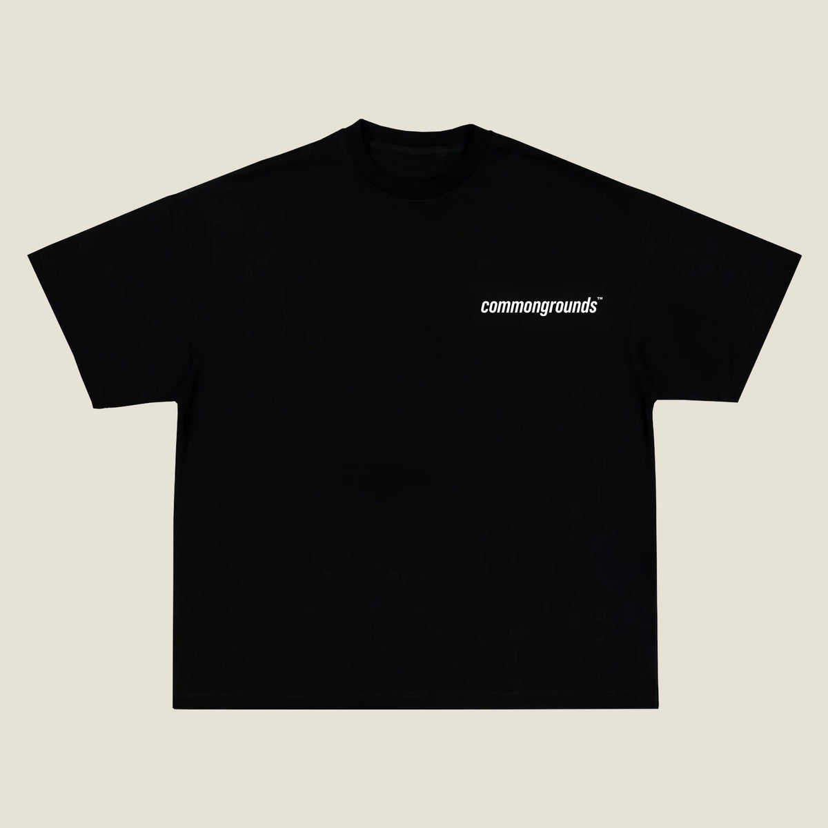 DON'T SPEND ANOTHER DAY DOING THE SAME SHT Tee in black, front chest logo